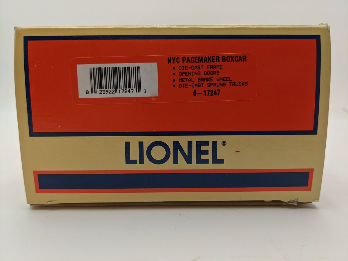 Lionel 6-17247 O Gauge New York Central Pacemaker Boxcar #174940 EX/Box