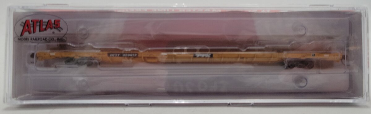 Atlas 50005537 N TTX RTTX F89J Flat Car with Triple Hitch #600952