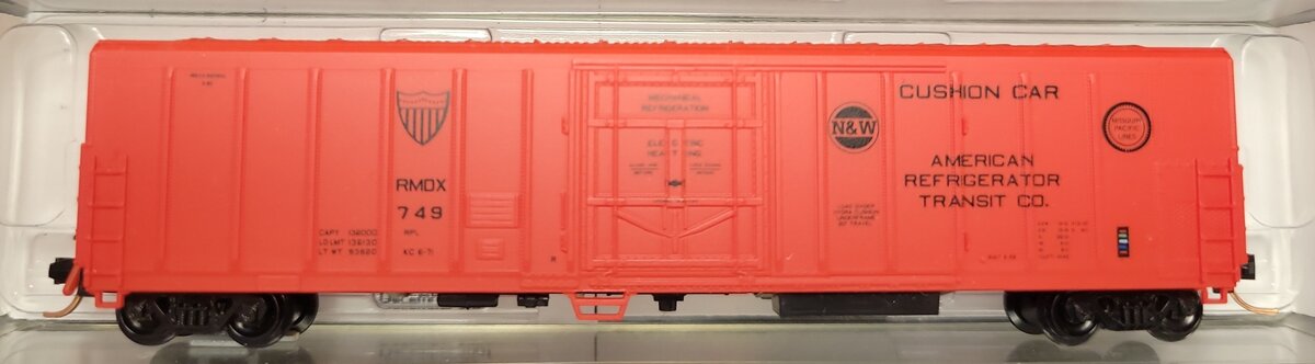 Red Caboose RN-18817-3 N Scale RMDX 57' Mech Reefer #749 LN