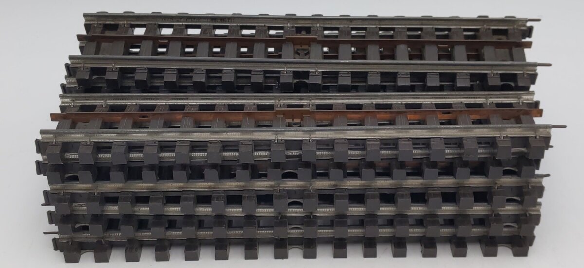 Lionel 34 Super O 6" Half Straight Track Section (11) VG