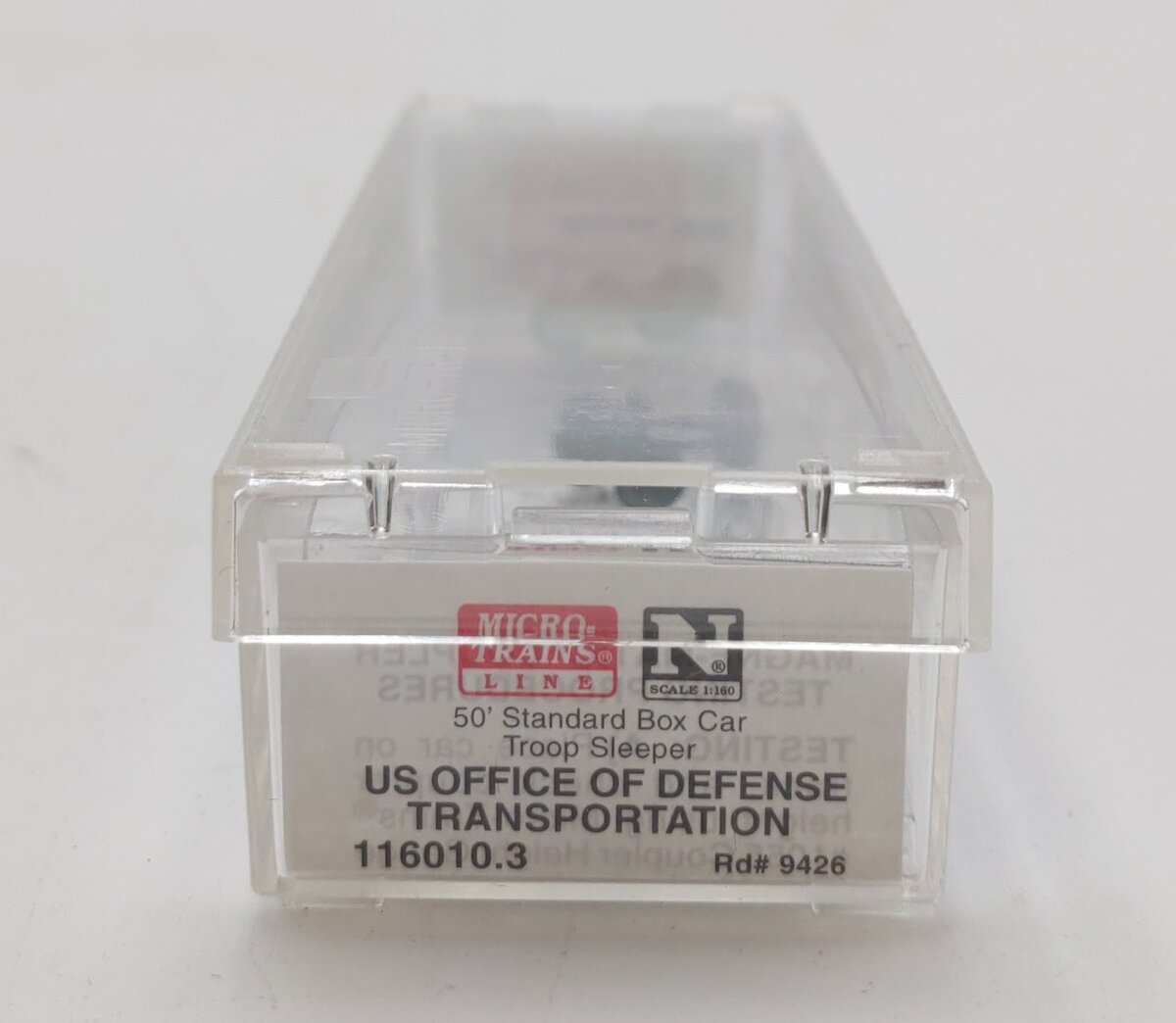 Micro-Trains 11600013 N US Office Of Defense Transportation Troop Sleeper #9426 NIB