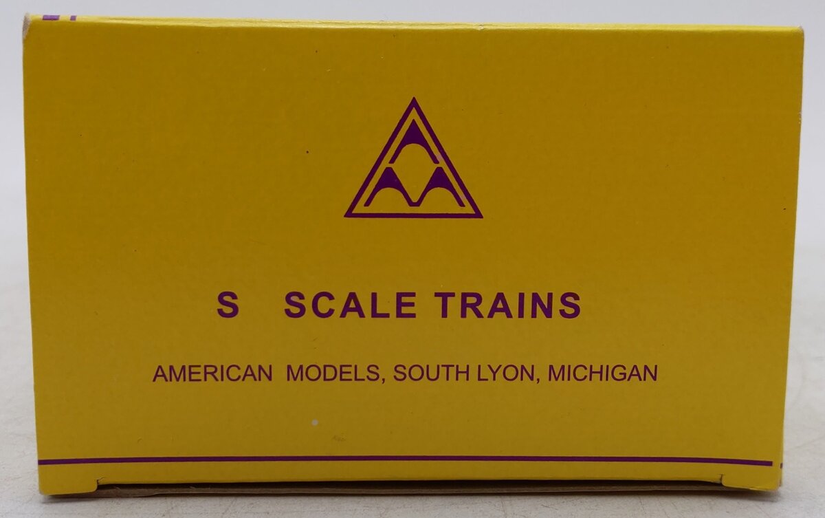 American Models 1137 S Scale C&NW 40' Box Car w/ Scale Wheels #80037 EX/Box