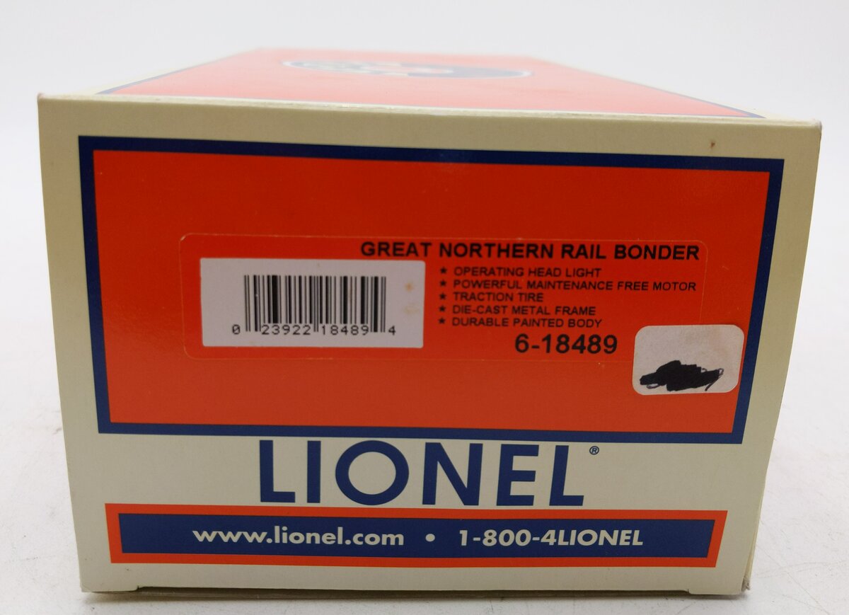 Lionel 6-18489 O Gauge Great Northern Rail Bonder MOW HR-73 LN/Box