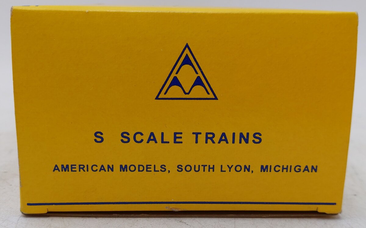 American Models 7719 S Gauge Burlington Northern Bay Window Caboose #10127 EX/Box