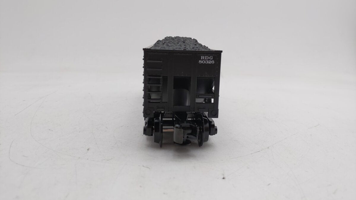 Atlas 6755-1 Reading 55 Ton Fishbelly 2 Bay Hopper #80326 (3Rail) LN