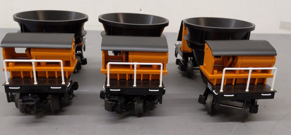 MTH 20-90143 O Milwaukee Road Premier Slag Car Set (Set of 3) EX