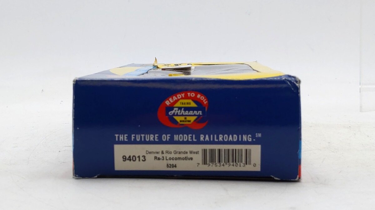 Athearn 94013 HO Denver & Rio Grande West Alco RS-3 Diesel Locomotive #5204 LN/Box