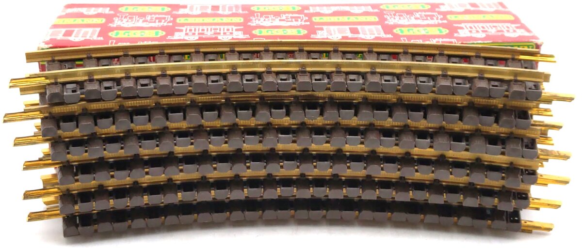LGB 1500 G Scale Wide Radius Curved Track Sections (12) EX/Box