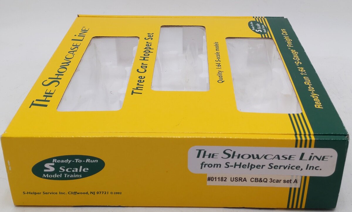 S-Helper 01182 S Scale C&S 3-Bay Hopper Set (Set of 3) LN/Box
