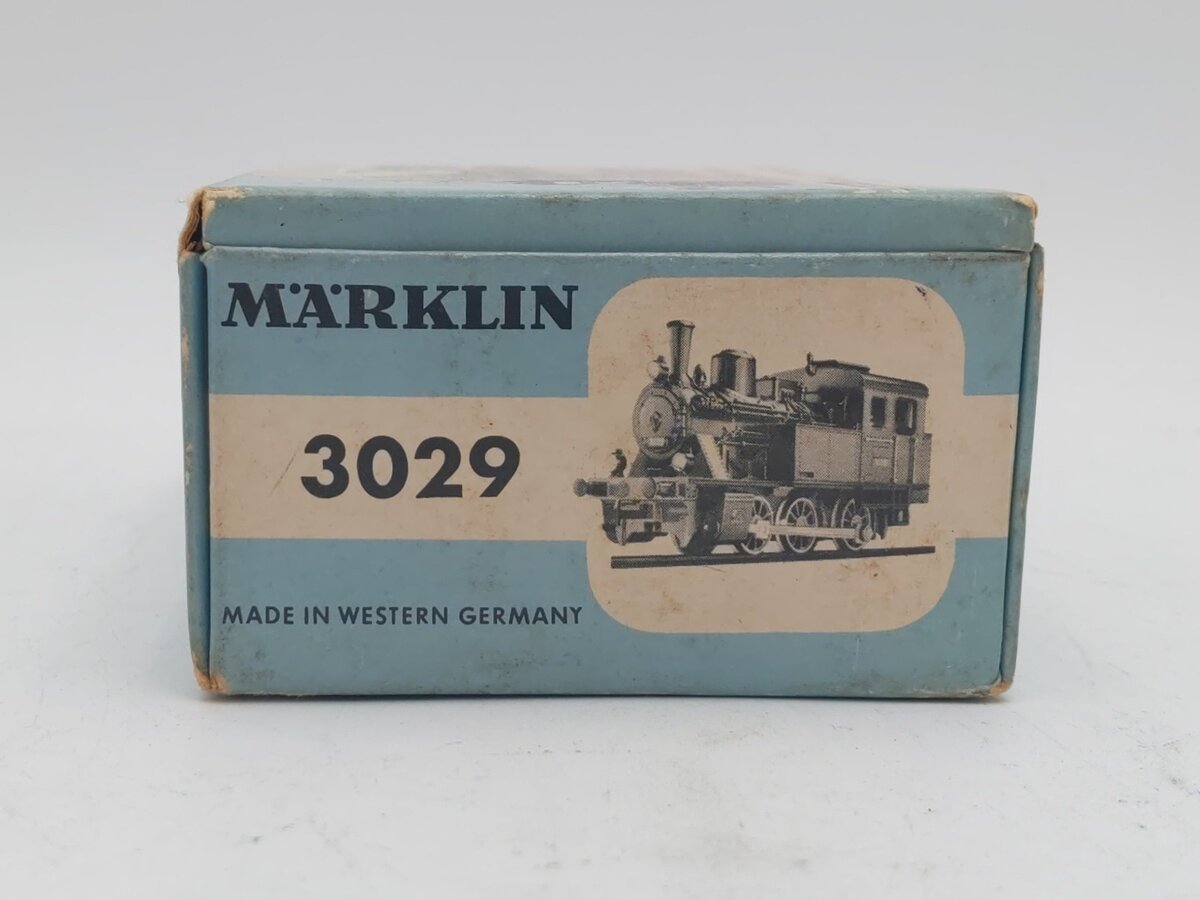 Marklin 3029 HO Gauge 0-6-0 Steam Tank Locomotive #3029 EX/Box