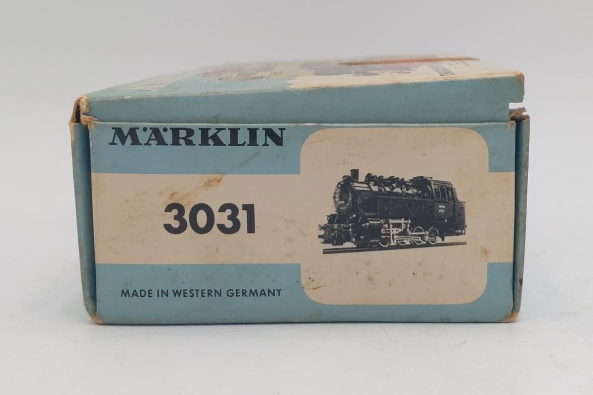Marklin 3031 HO Scale DB 0-8-0 Steam Tank Locomotive #81004 EX/Box