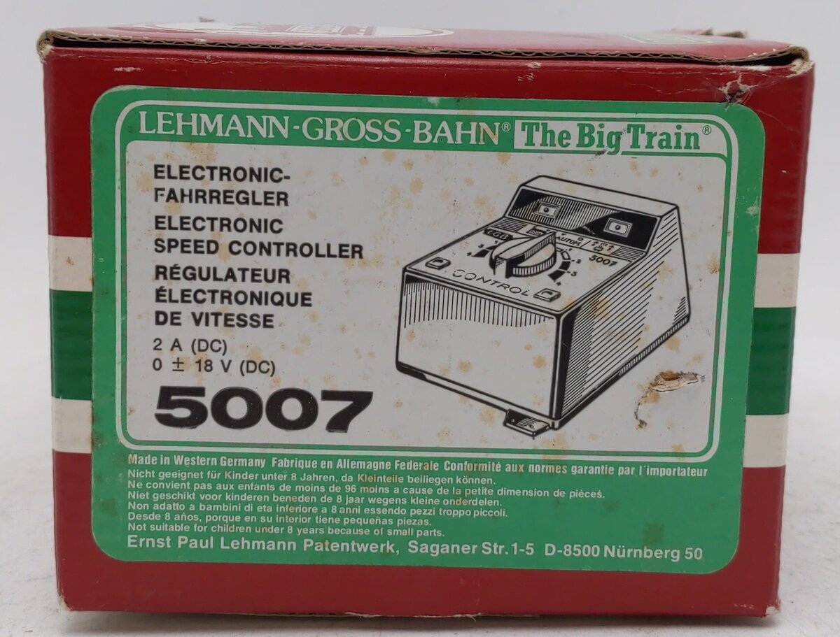 LGB 5007 Electric Speed Control / Throttle EX/Box