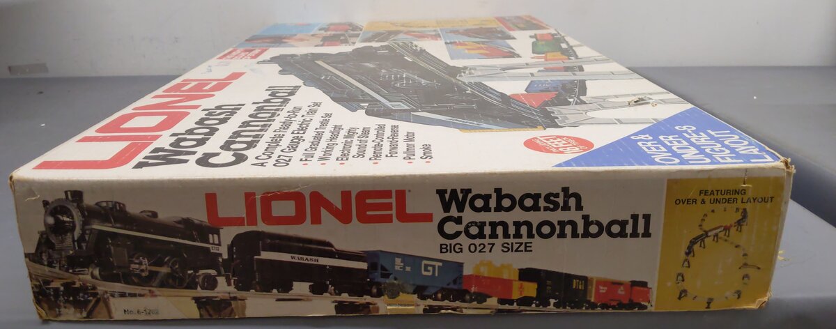Lionel 6-1762 O Gauge Wabash Cannonball Set EX/Box