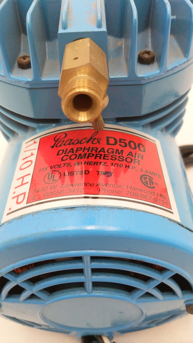 Paasche D500 1:10 Horsepower Air Compressor EX