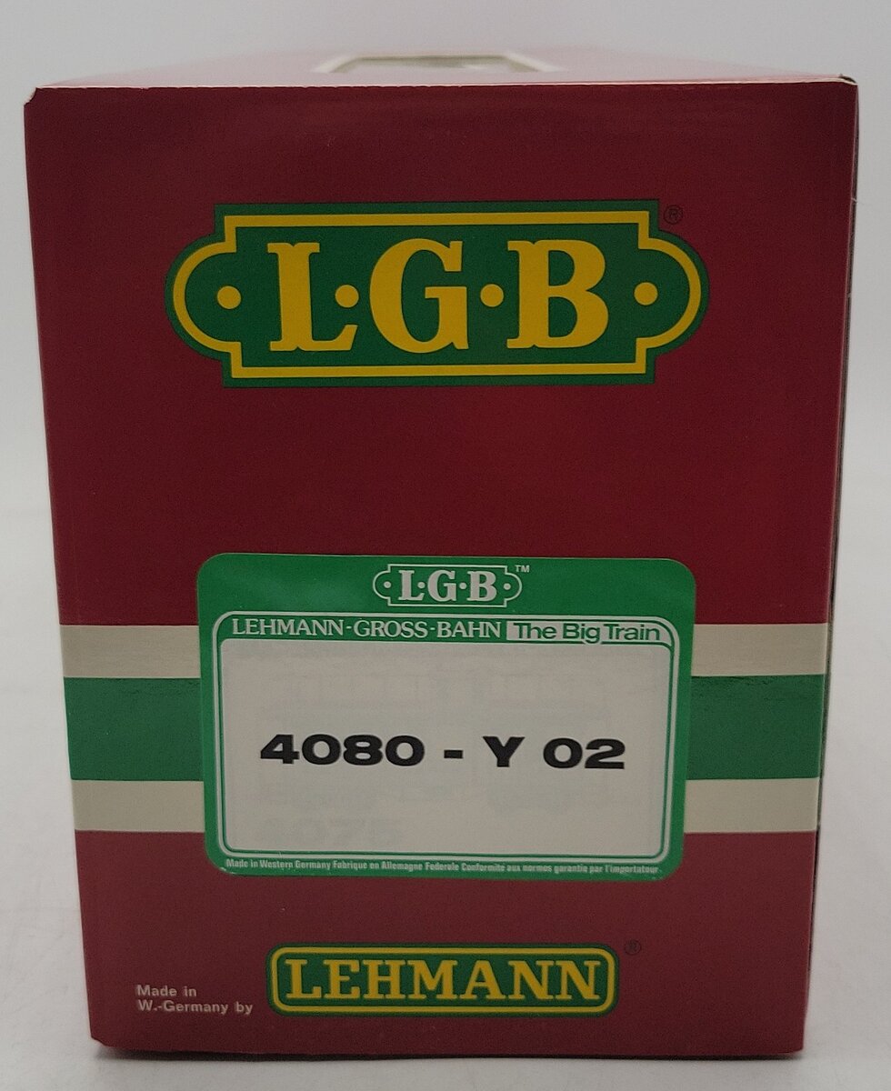 LGB 4080-Y02 G-Scale UTLX GRAMPS Tank Car #4080 LN/Box