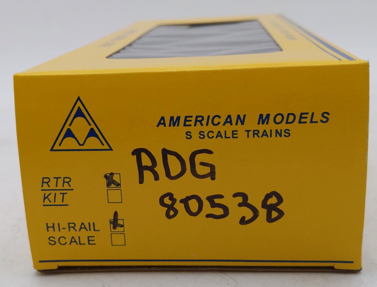 American Models 3214 S Gauge Reading Hopper #80538 LN/Box
