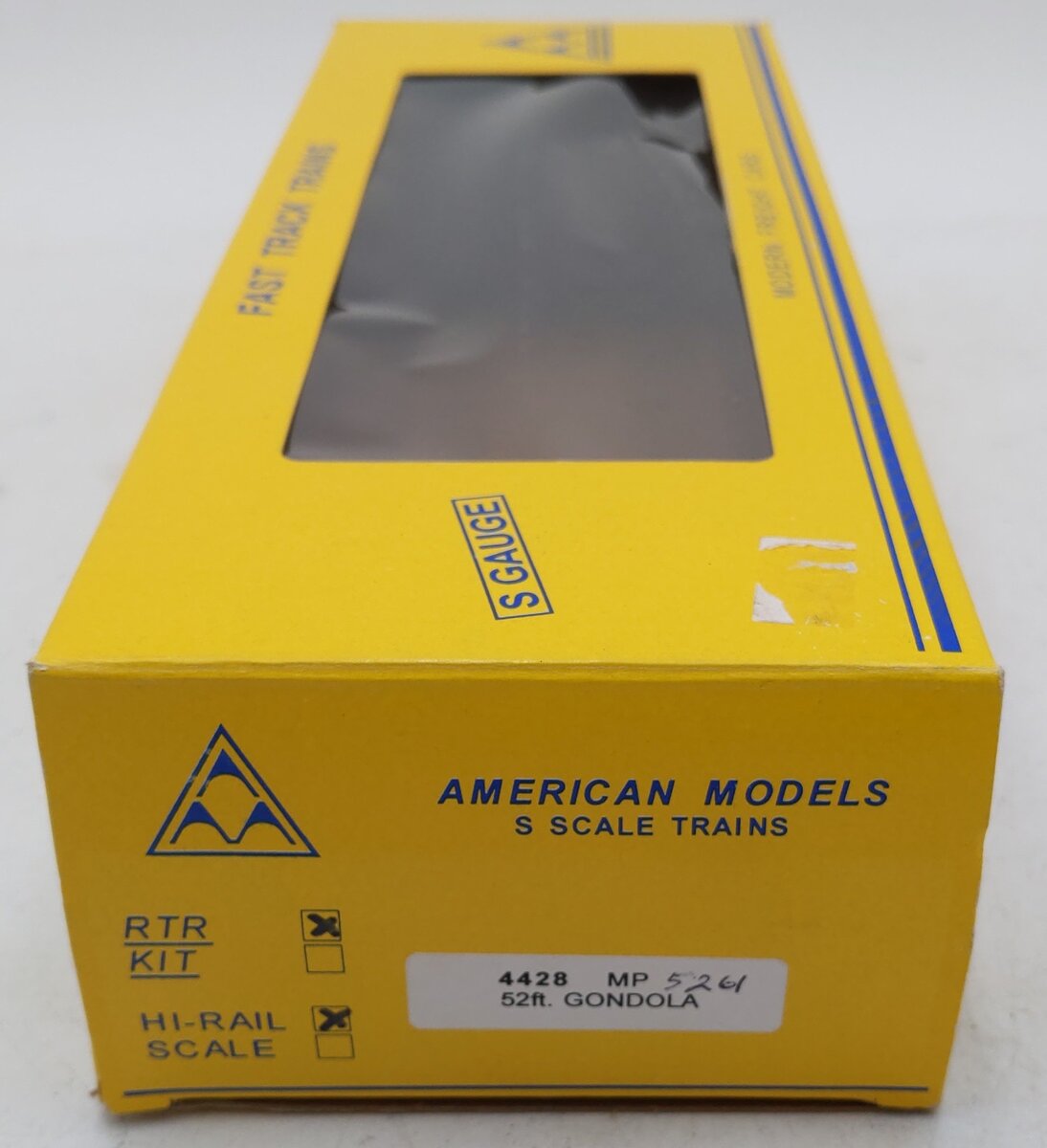 American Models 4428 S Scale Missouri Pacific Gondola #5261 LN/Box