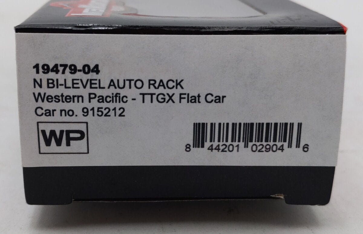 InterMountain 19479-04 N Western Pacific Auto Rack TTGX Flat Car #915212 EX/Box