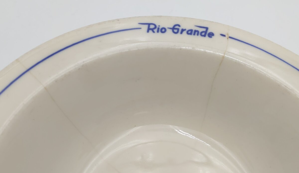 Syracuse China Rio Grande Prospector Pattern 6-3/8" Diameter Bowls (Set of 3) EX