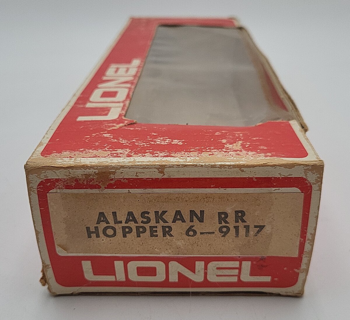 Lionel 6-9117 O Gauge Alaska Railroad Covered Quad Hopper #9117 EX/Box