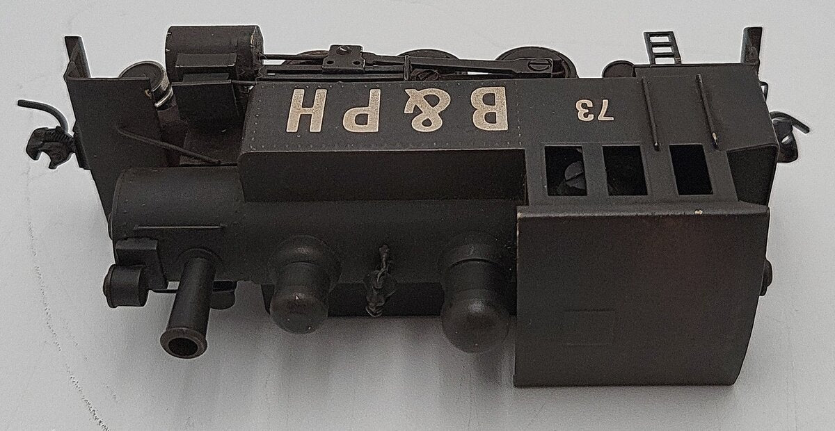 HO Scale Brass 2-6-2 Steam Locomotive B&PH #73 VG