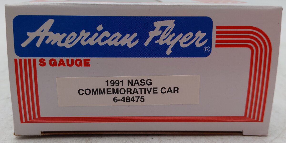 American Flyer 6-48475 S Scale Boraxo NASG Covered Hopper EX/Box