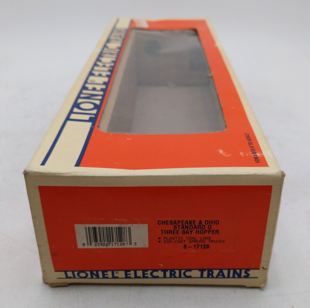 Lionel 6-17128 O Gauge Chesapeake & Ohio 3-Bay Hopper EX/Box