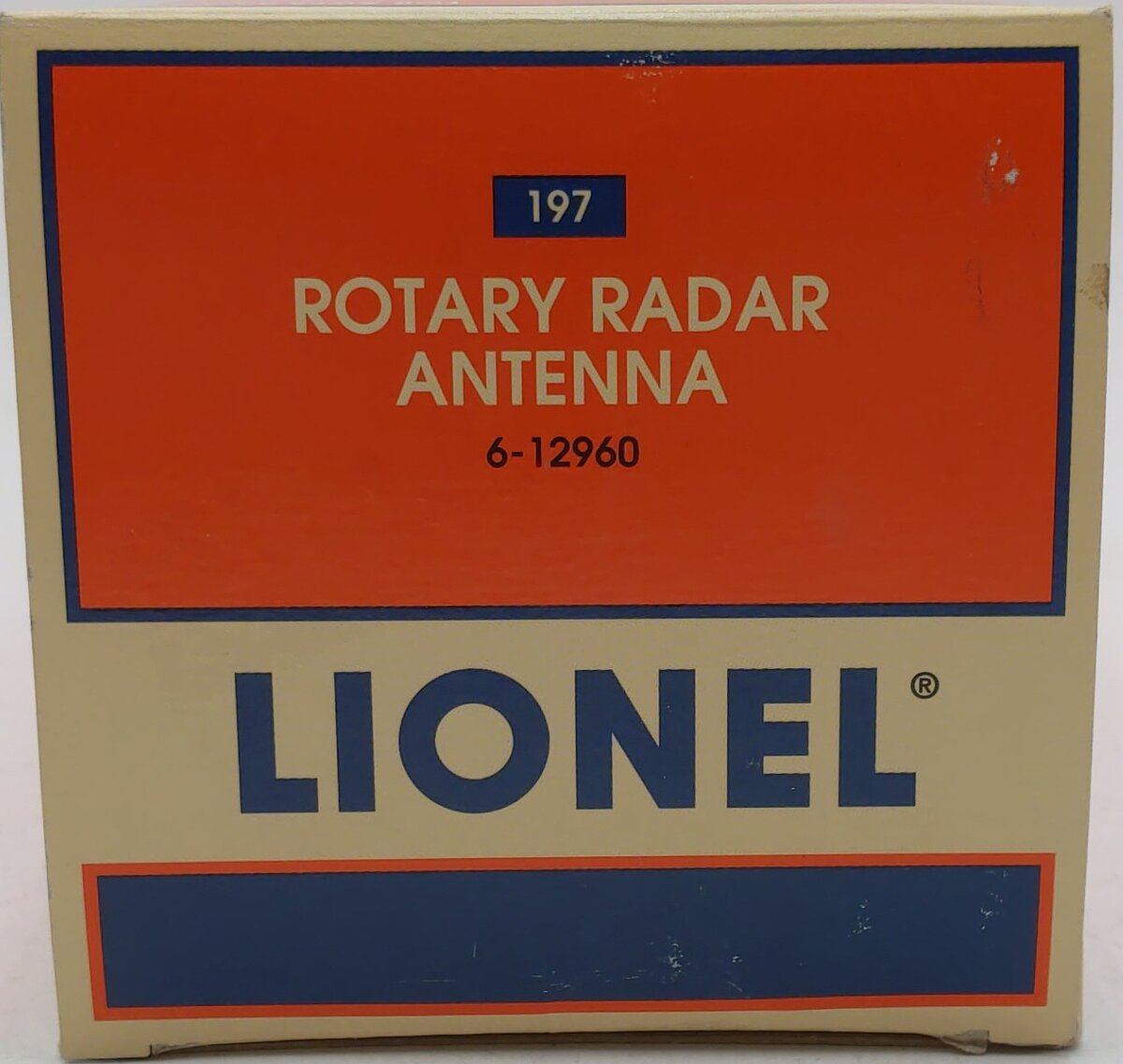 Lionel 6-12960 O Rotary Radar Antenna #197 EX/Box