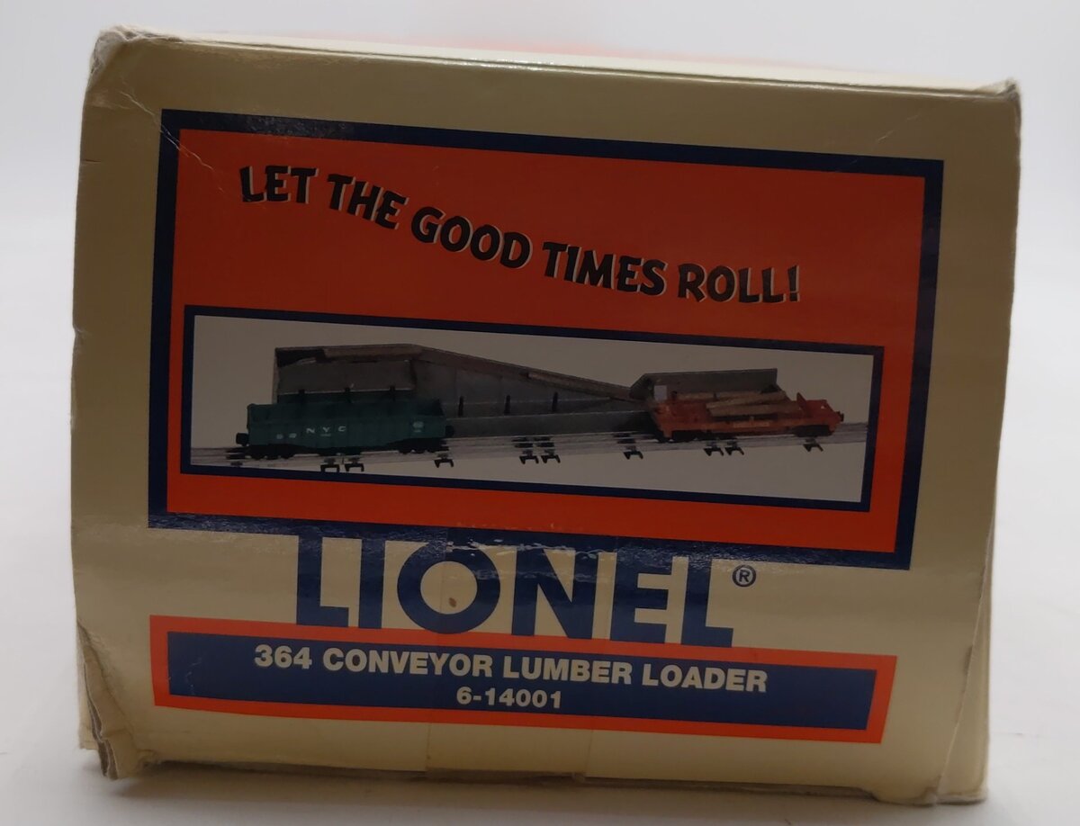 Lionel 6-14001 O Operating Belt Lumber Loader EX/Box