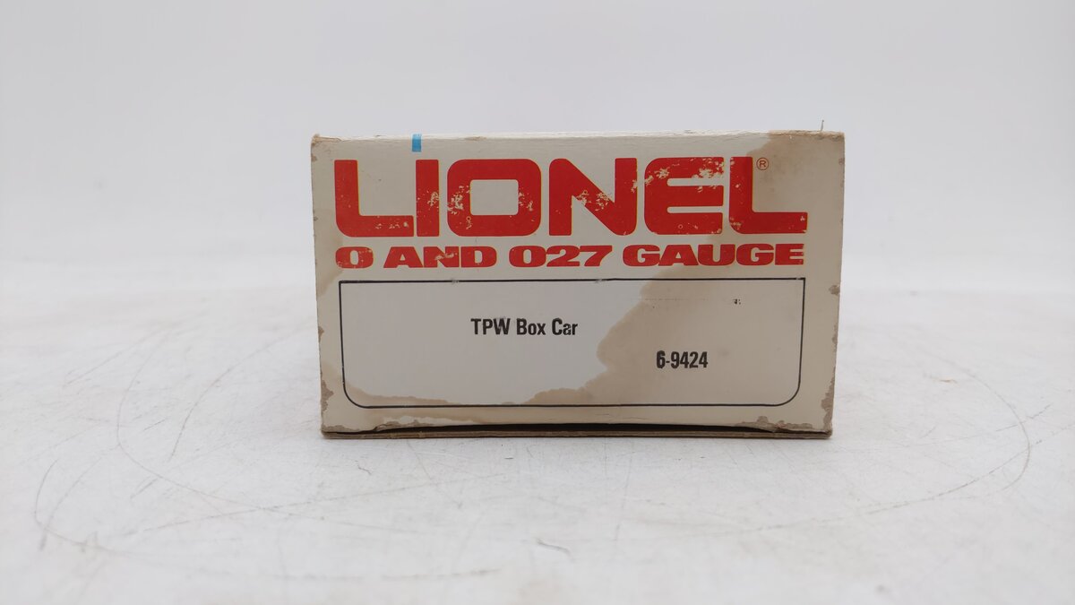 Lionel 6-9424 O Gauge Toledo, Peoria, & Western Boxcar EX/Box