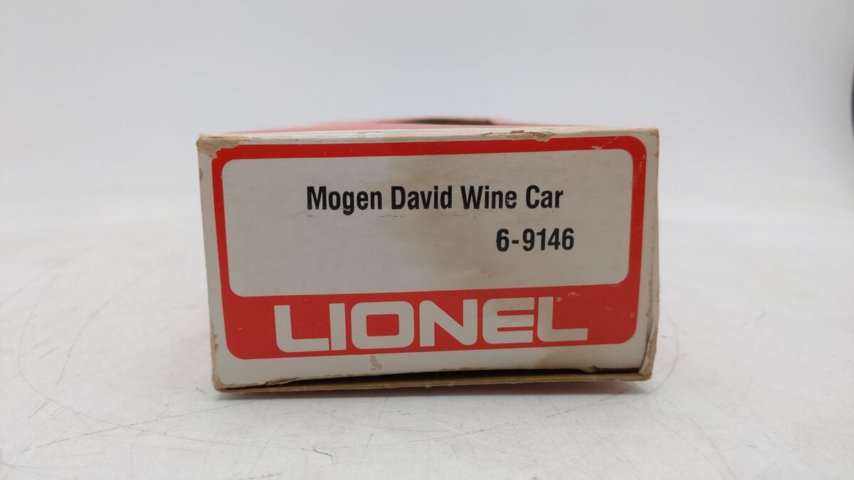 Lionel 6-9146 O Gauge Mogen David Wine Car EX/Box