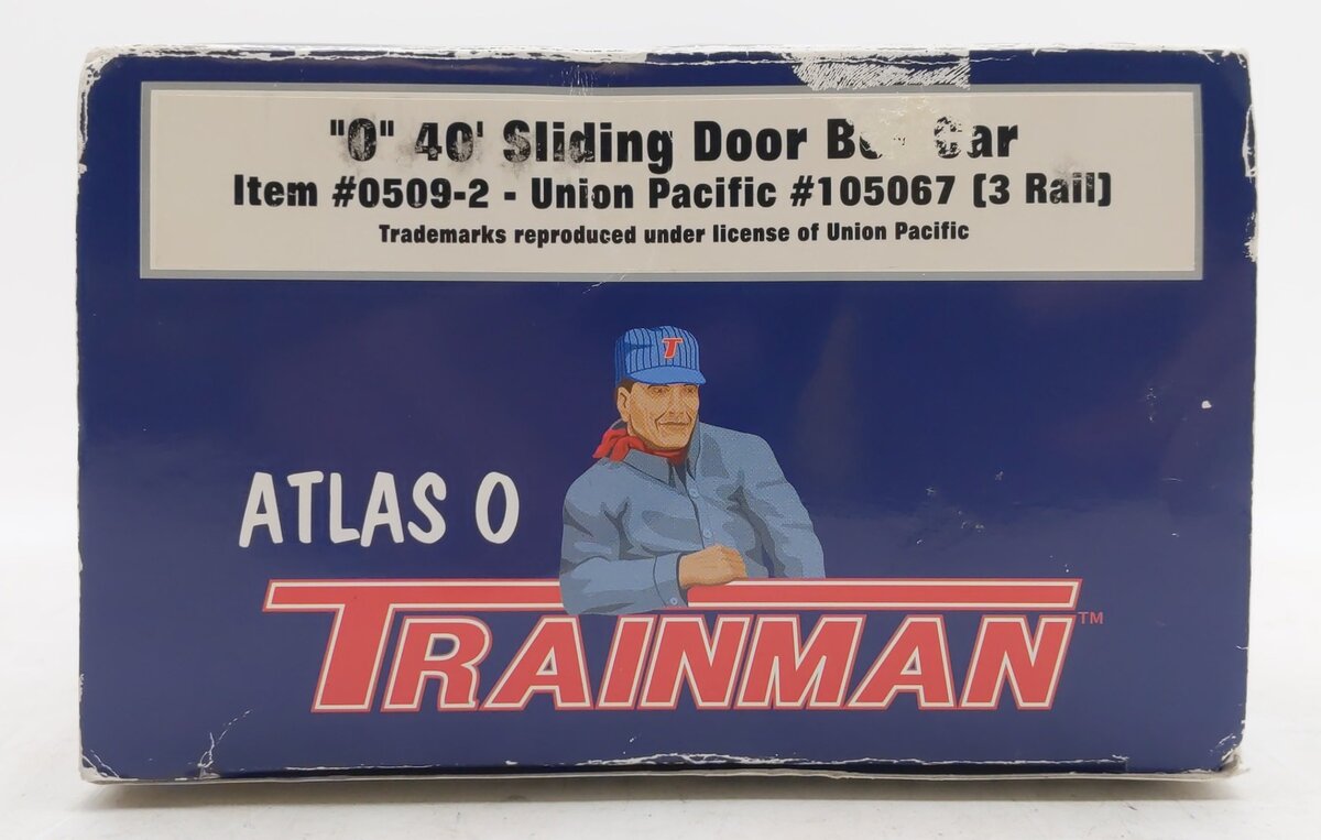 Atlas 0509-2 O Union Pacific 40' Sliding Door Box Car #105067 EX/Box
