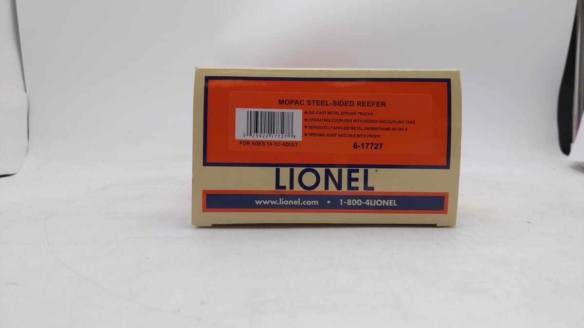 Lionel 6-17727 O Mopac/Wabash Steel-Sided Reefer #30790 EX/Box