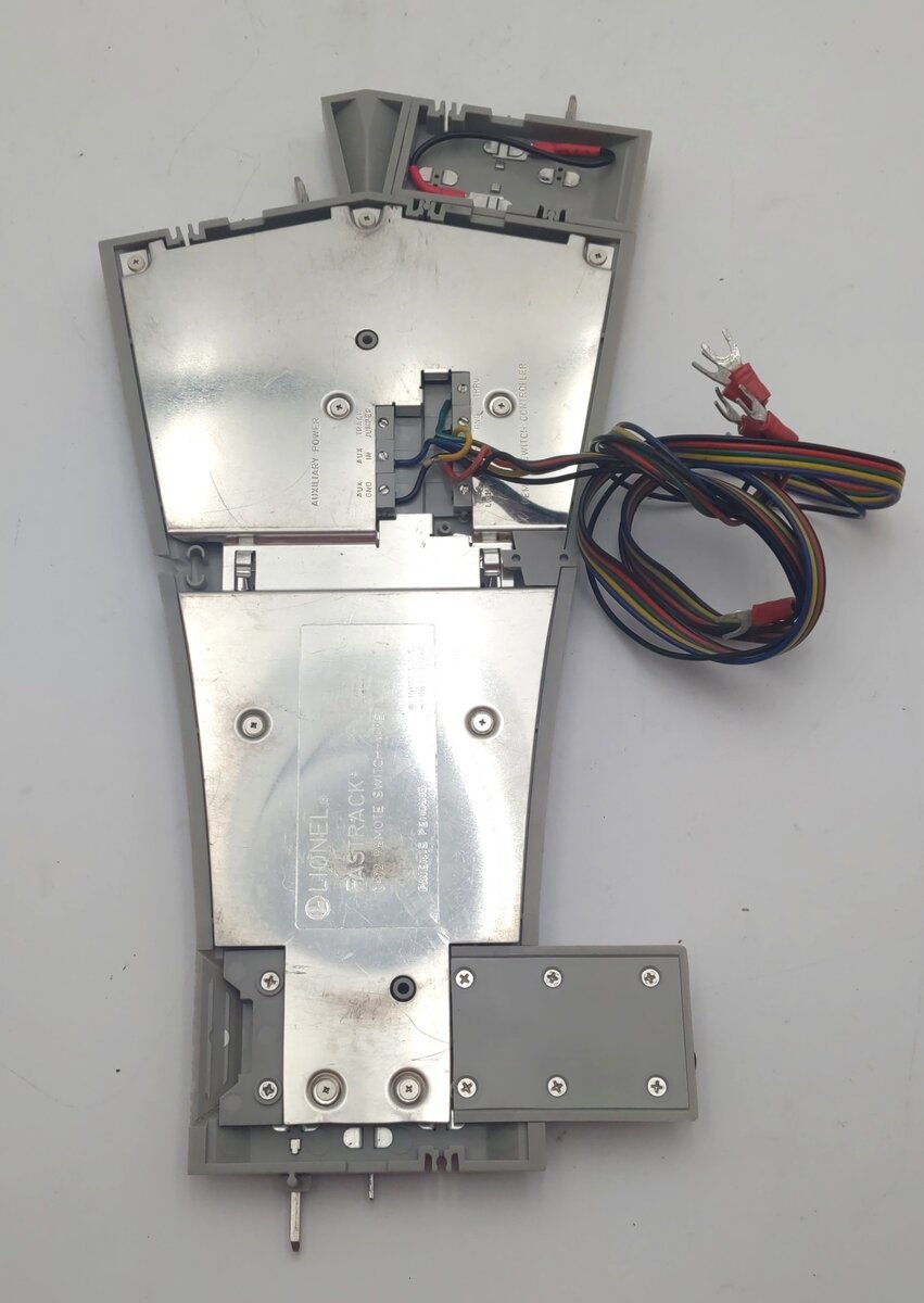 Lionel 6-12047 O-72 Remote-Control FasTrack Wye Switch Turnout No Remote/Lamp VG