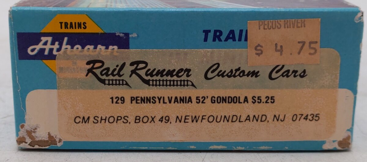 Athearn HO Scale Pennsylvania Railroad Gondola Car #345231 VG/Box