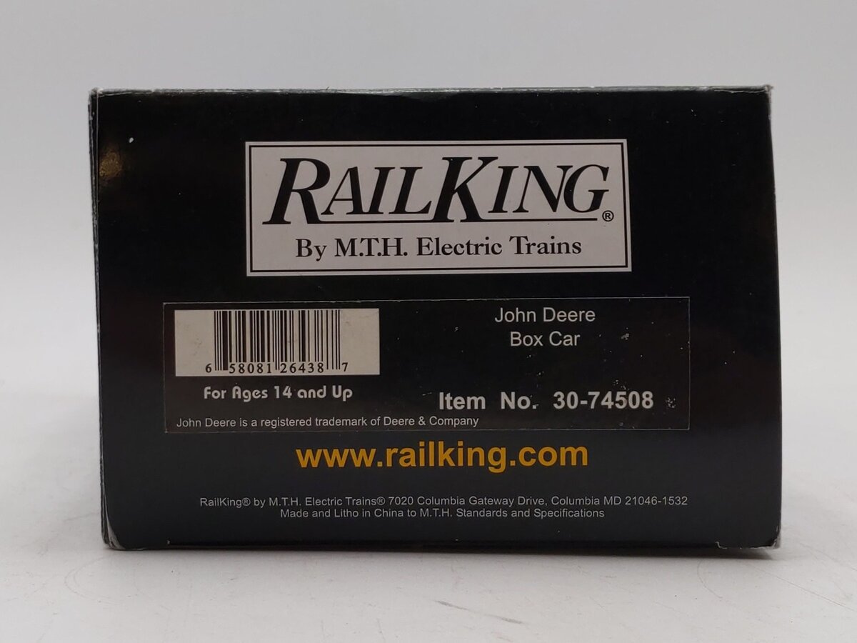 MTH 30-74508 John Deere Box Car