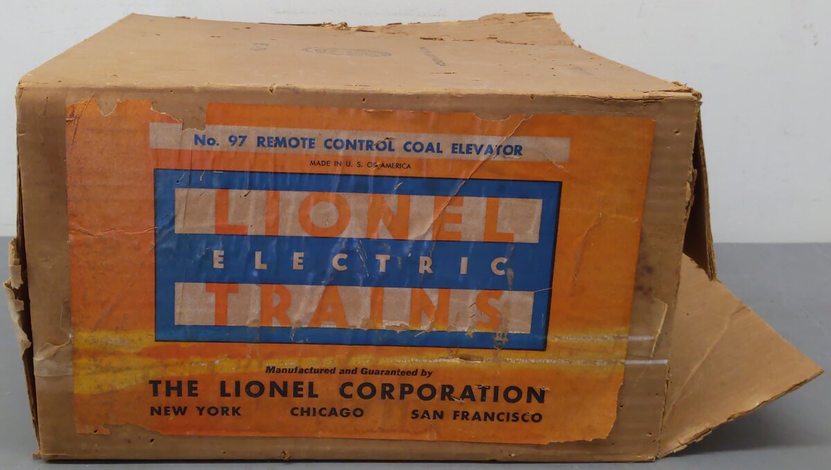 Lionel 97 Vintage O Operating Coal Elevator Loader VG/Box