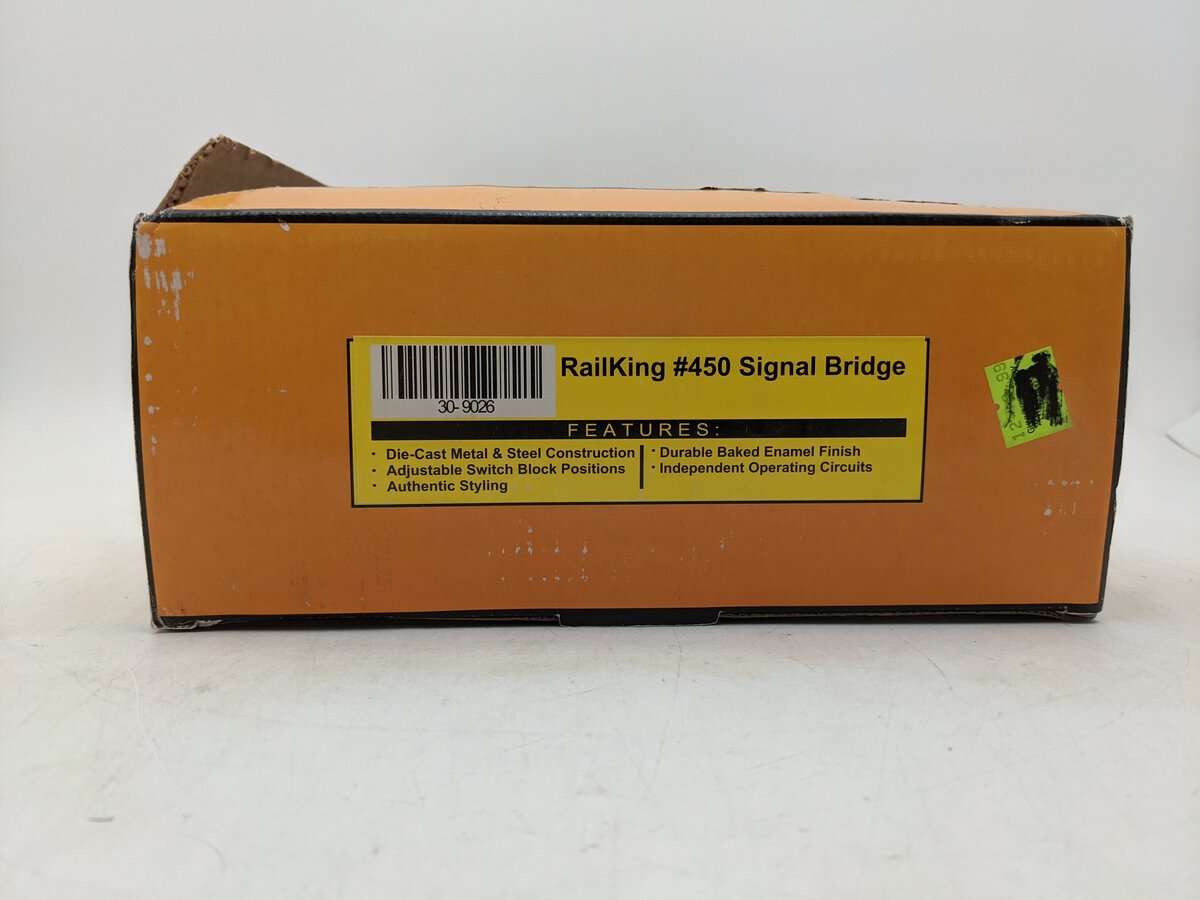 MTH 30-9026 O Signal Bridge #450 EX/Box