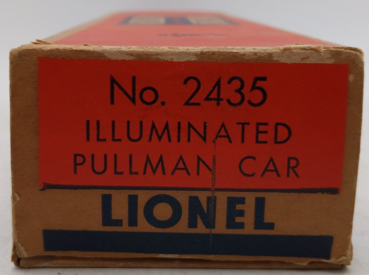 Lionel 2435 Vintage O Lionel Lines Illuminated Elizabeth Passenger Car VG/Box