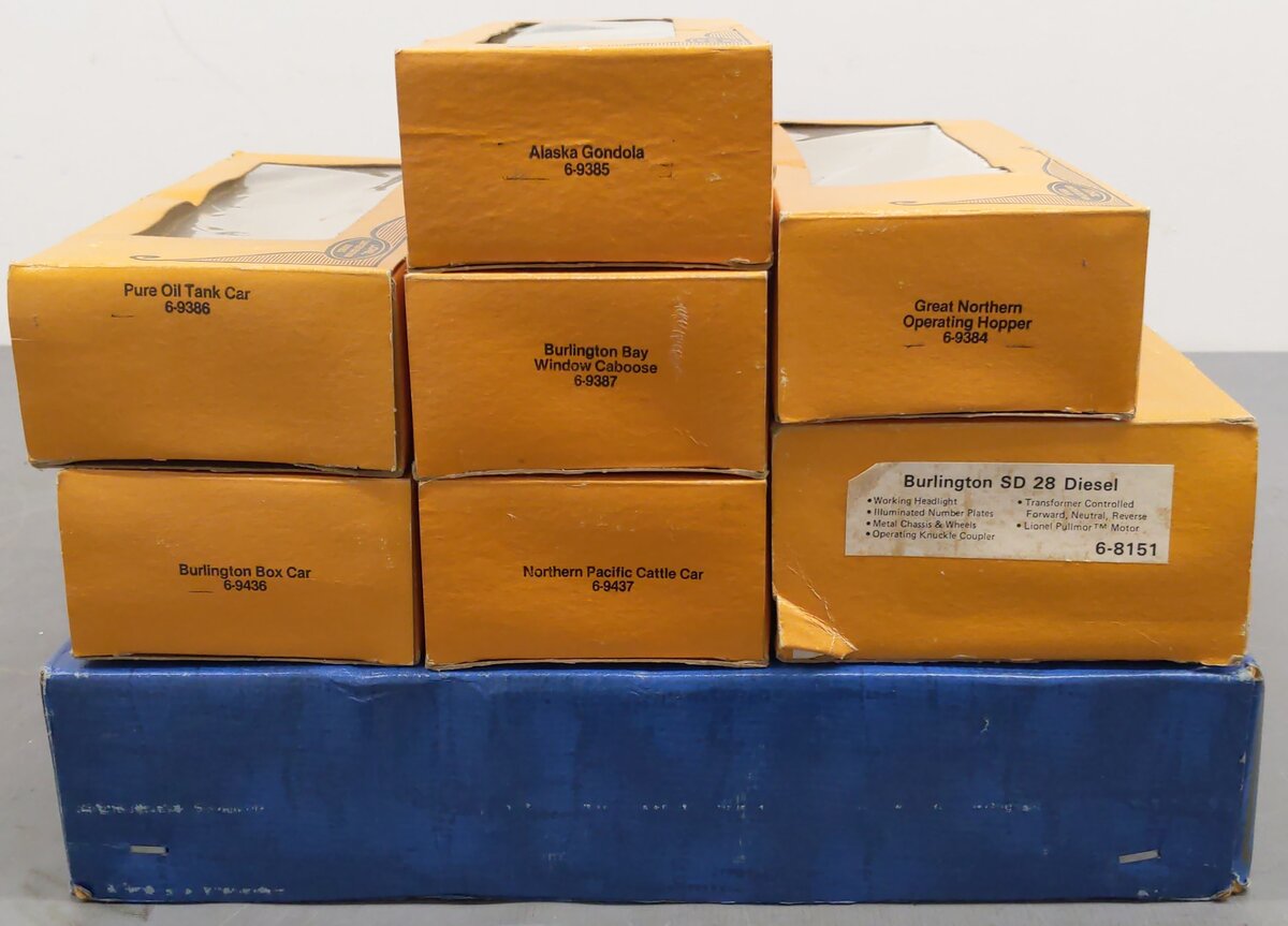 Lionel 6-1160 O Gauge Great Lakes Limited Diesel Locomotive & Freight Set EX/Box