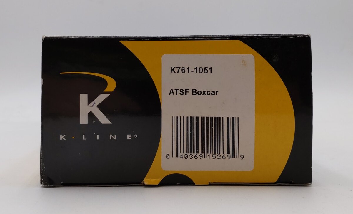K-Line K761-1051 O Gauge Santa Fe Black Boxcar #97199/Box