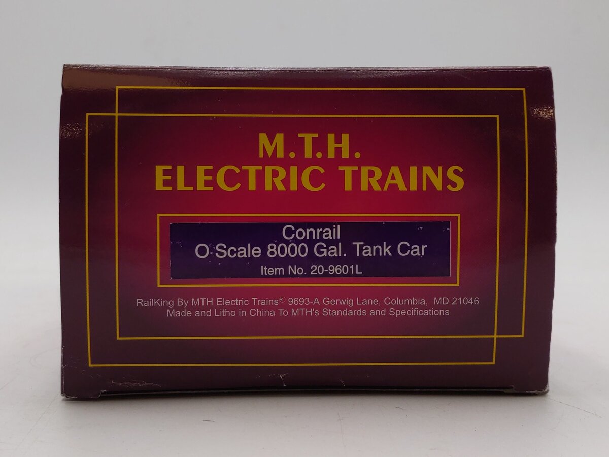 MTH 20-9601 O Gauge Conrail 8,000 Gallon Tank Car #CR2315 NIB
