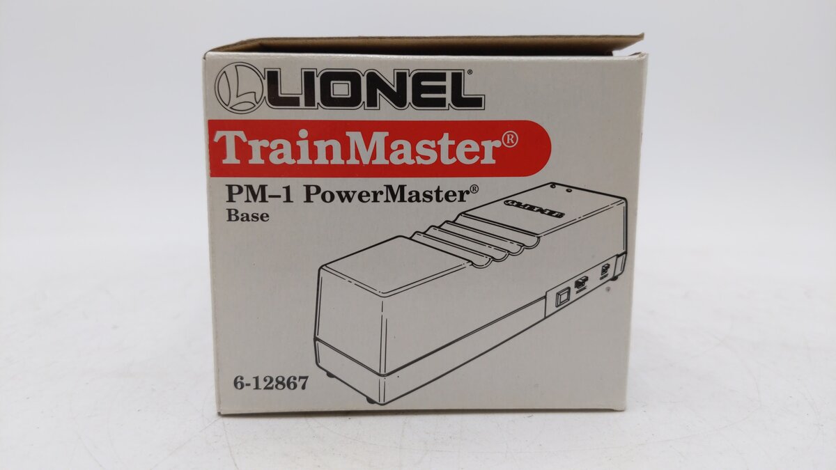 Lionel 6-12867 O PM-1 TrainMaster Command PowerMaster Switch Controller EX/Box