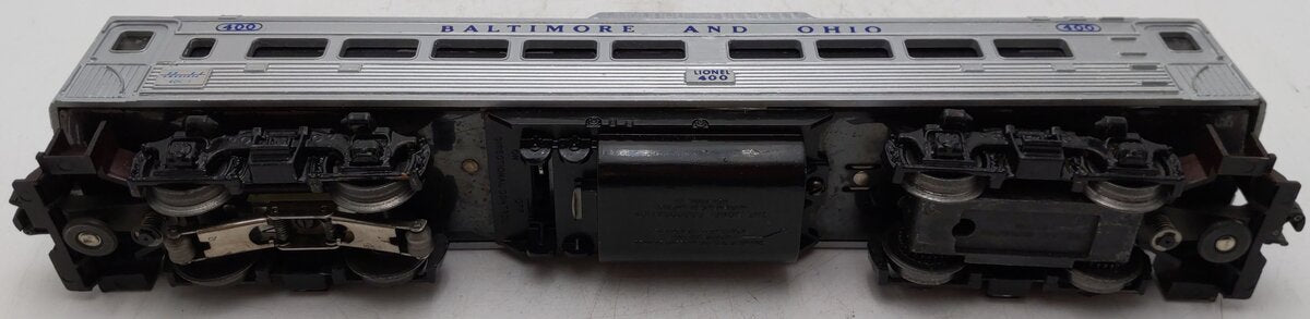 Lionel 400 Vintage O Powered Baltimore & Ohio Commuter Car VG
