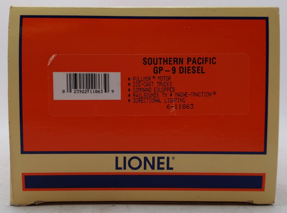 Lionel Vintage O Gauge Custom Southern Pacific Diesel Locomotive #3702