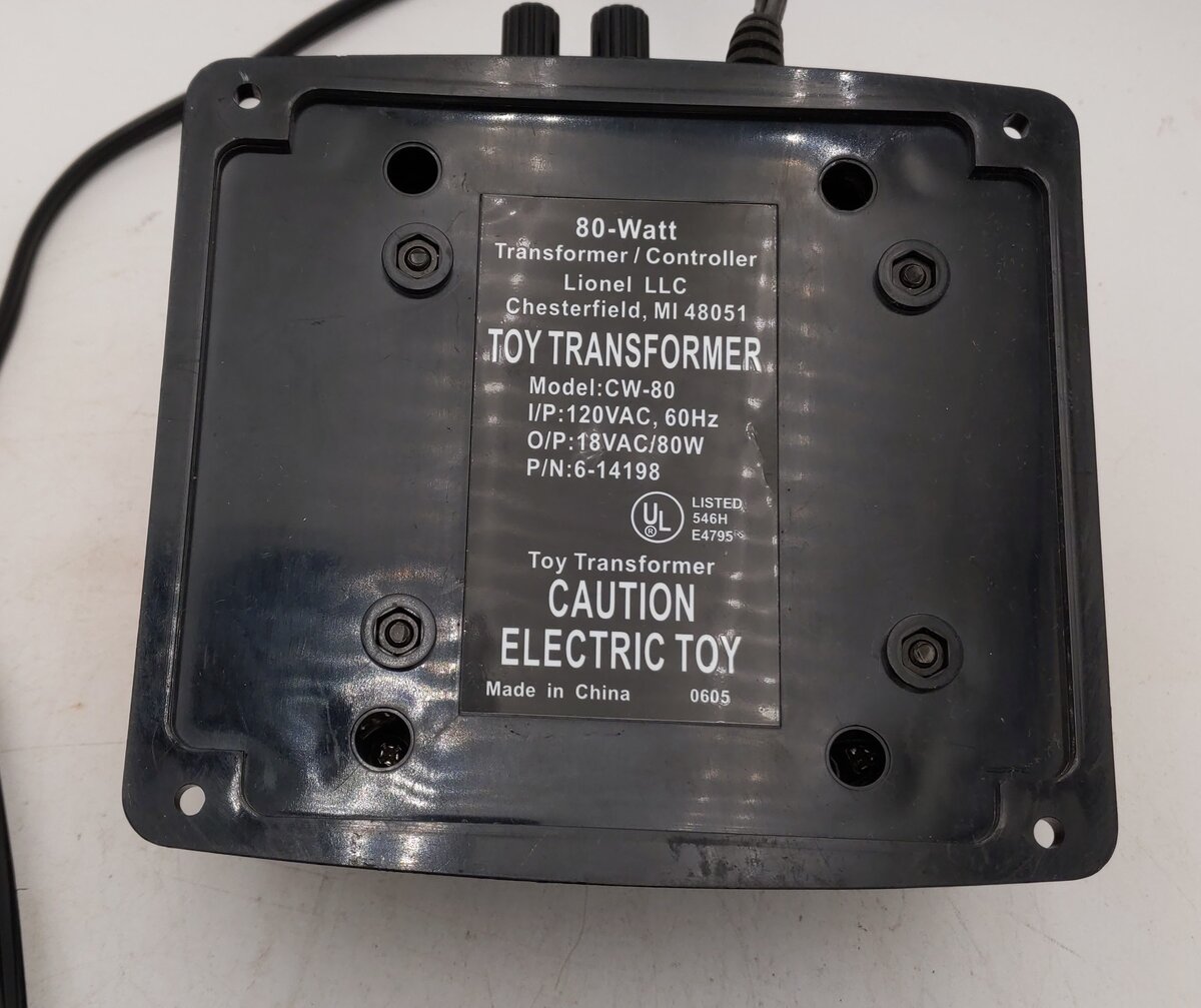 Lionel CW-80 80 Watt Transformer EX