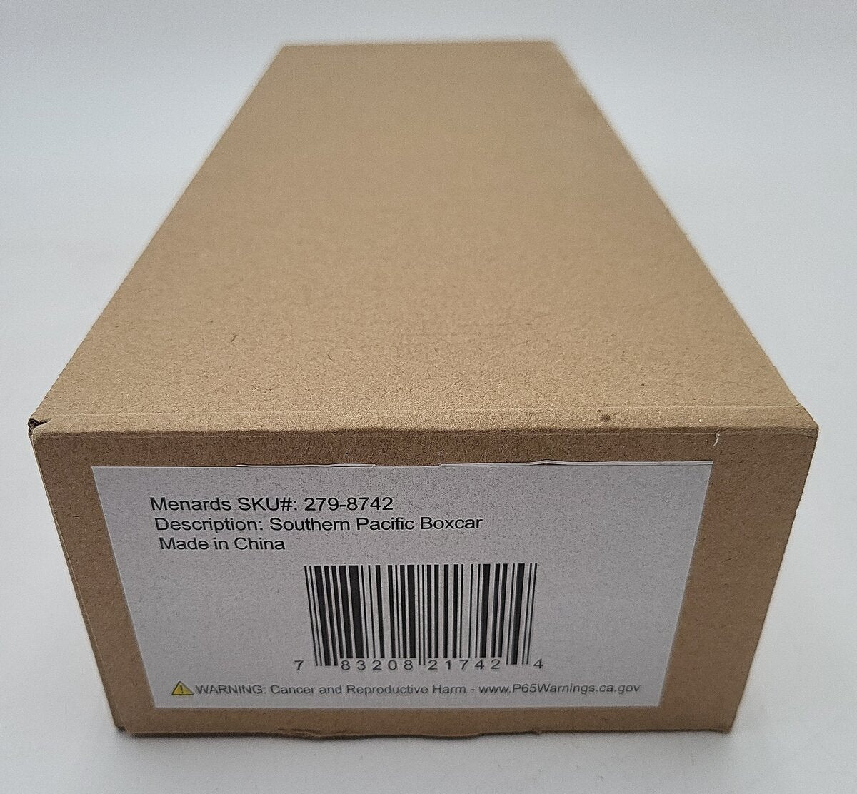 Menards 279-8742 O Scale Southern Pacific Boxcar #15972 EX/Box