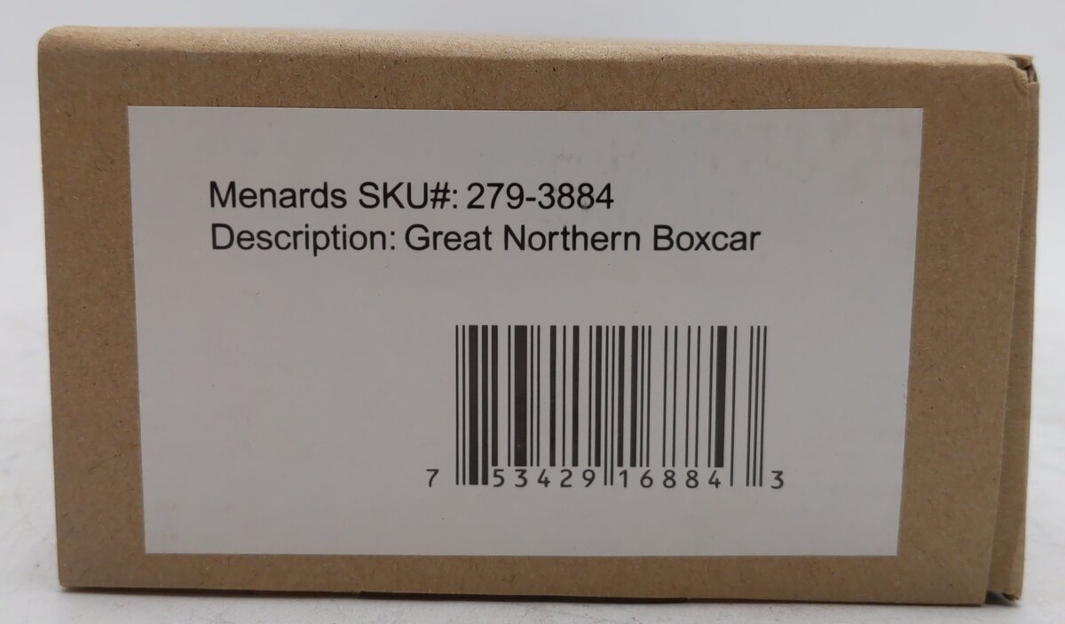 Menards 279-3884 O Gauge Great Northern Boxcar #8112 EX/Box