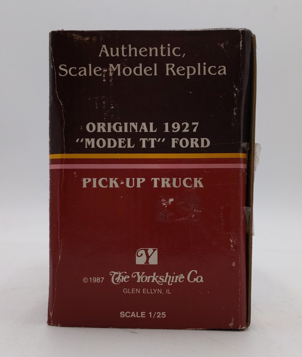 Yorkshire Company Original 1927 Model TT Ford Pick-Up Truck LN/Box