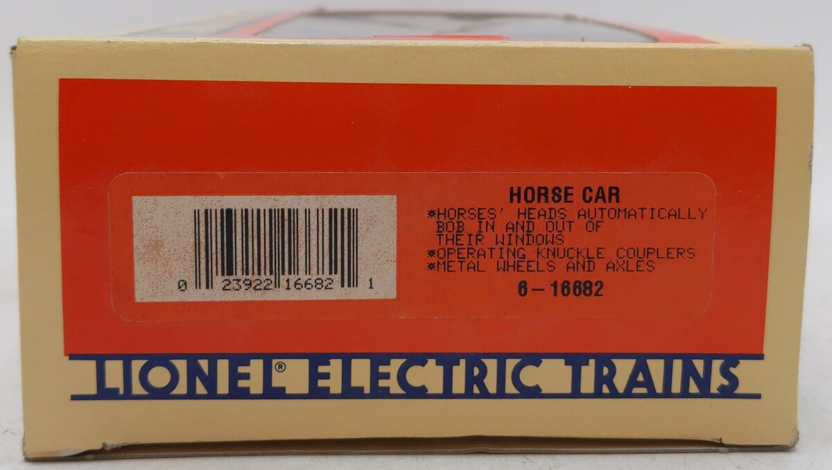 Lionel 6-16682 O Gauge Lionelville Farms Stock Car EX/Box